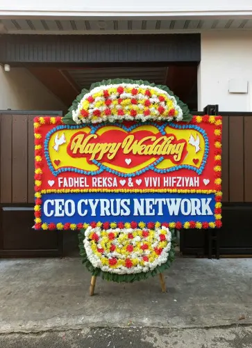 Papan Bunga Pernikahan gedebage